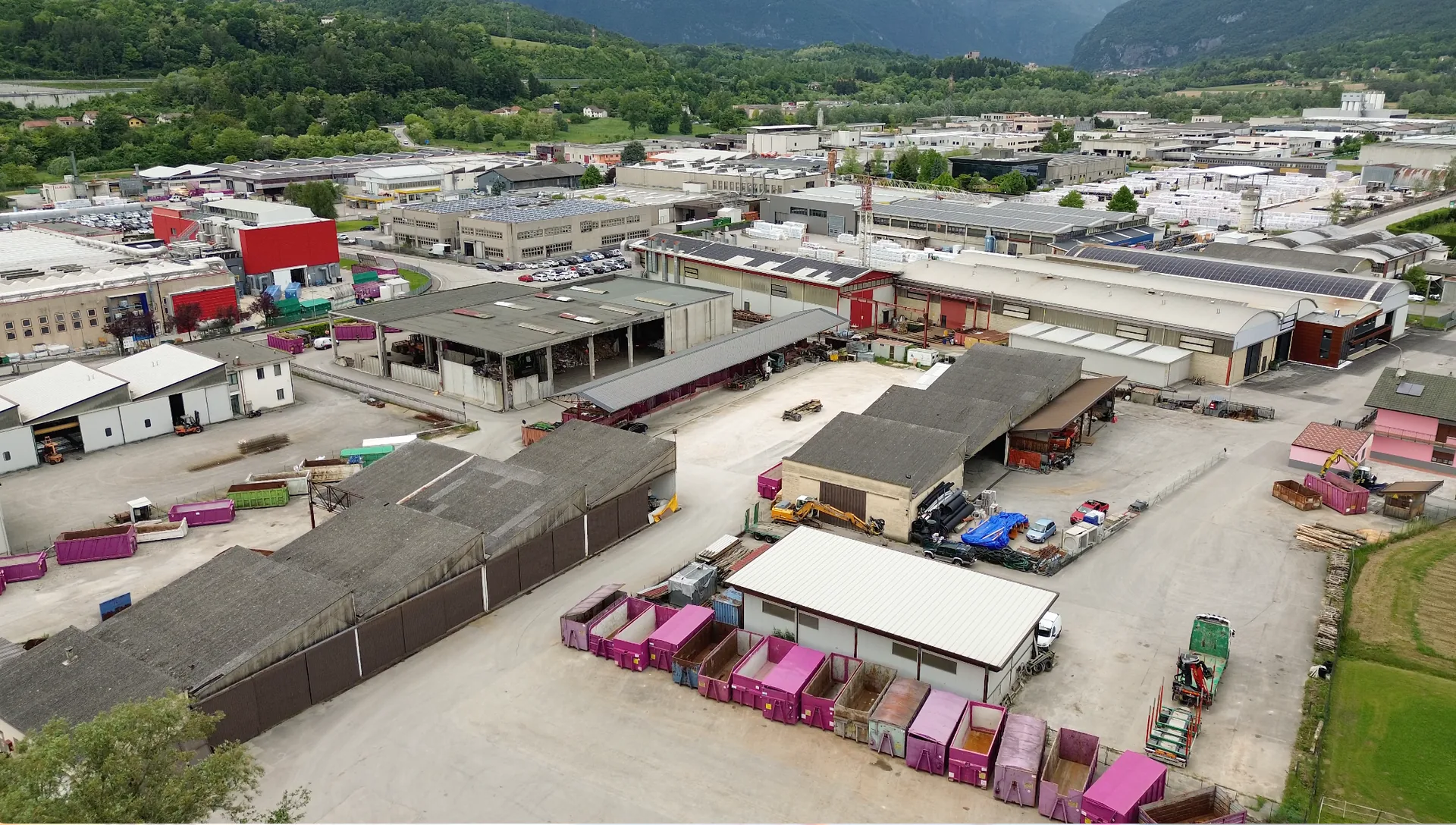 Impianto Casagrande Rifiuti ad Alpago